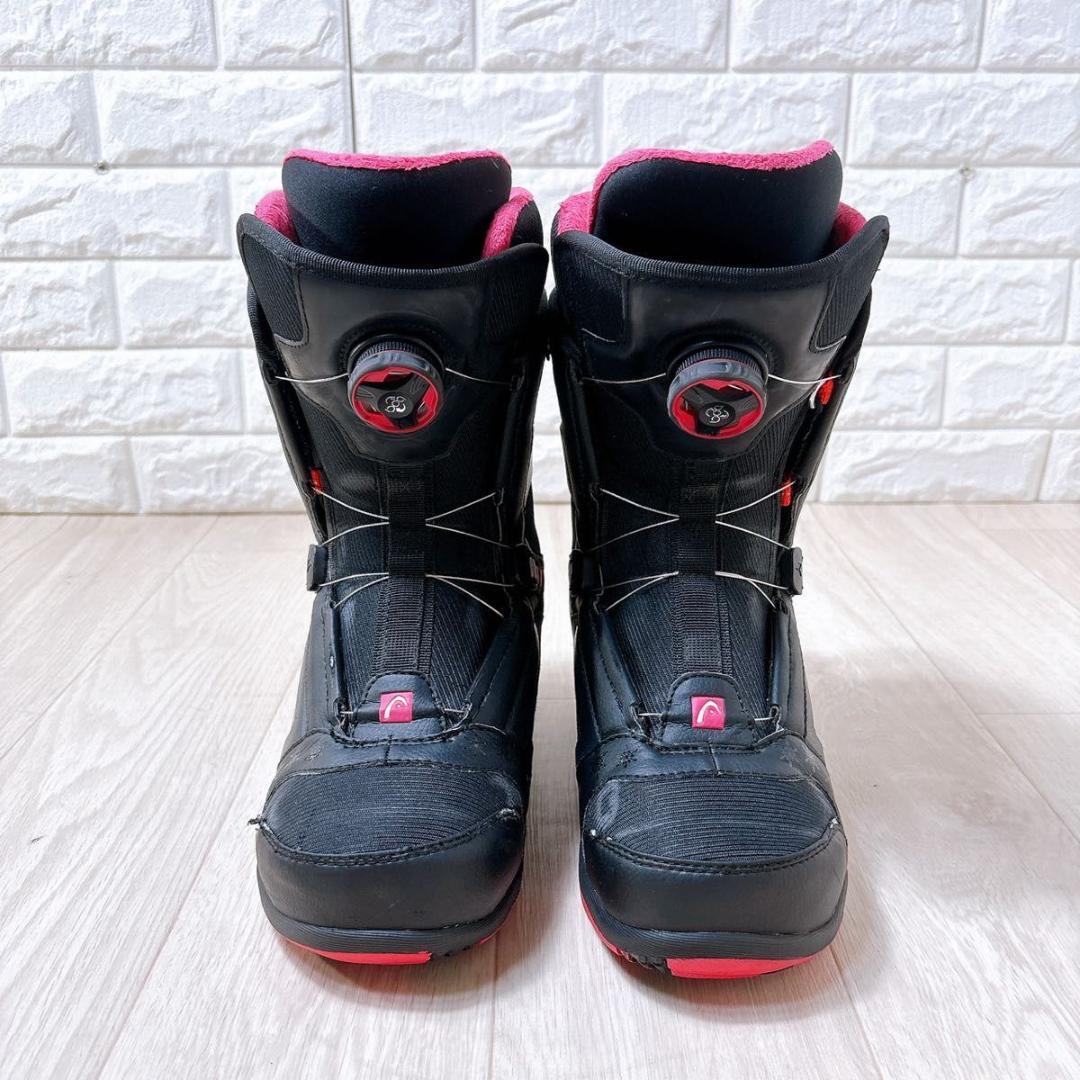 HEAD ヘッド BOA ボア レディース スノボー ブーツ 24.5 初心者