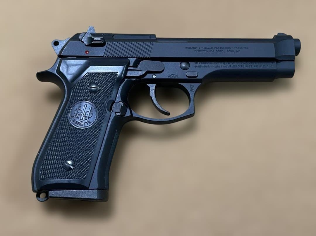 P.BERETTA（ベレッタ） M92FS ガスガン ブラック　未使用