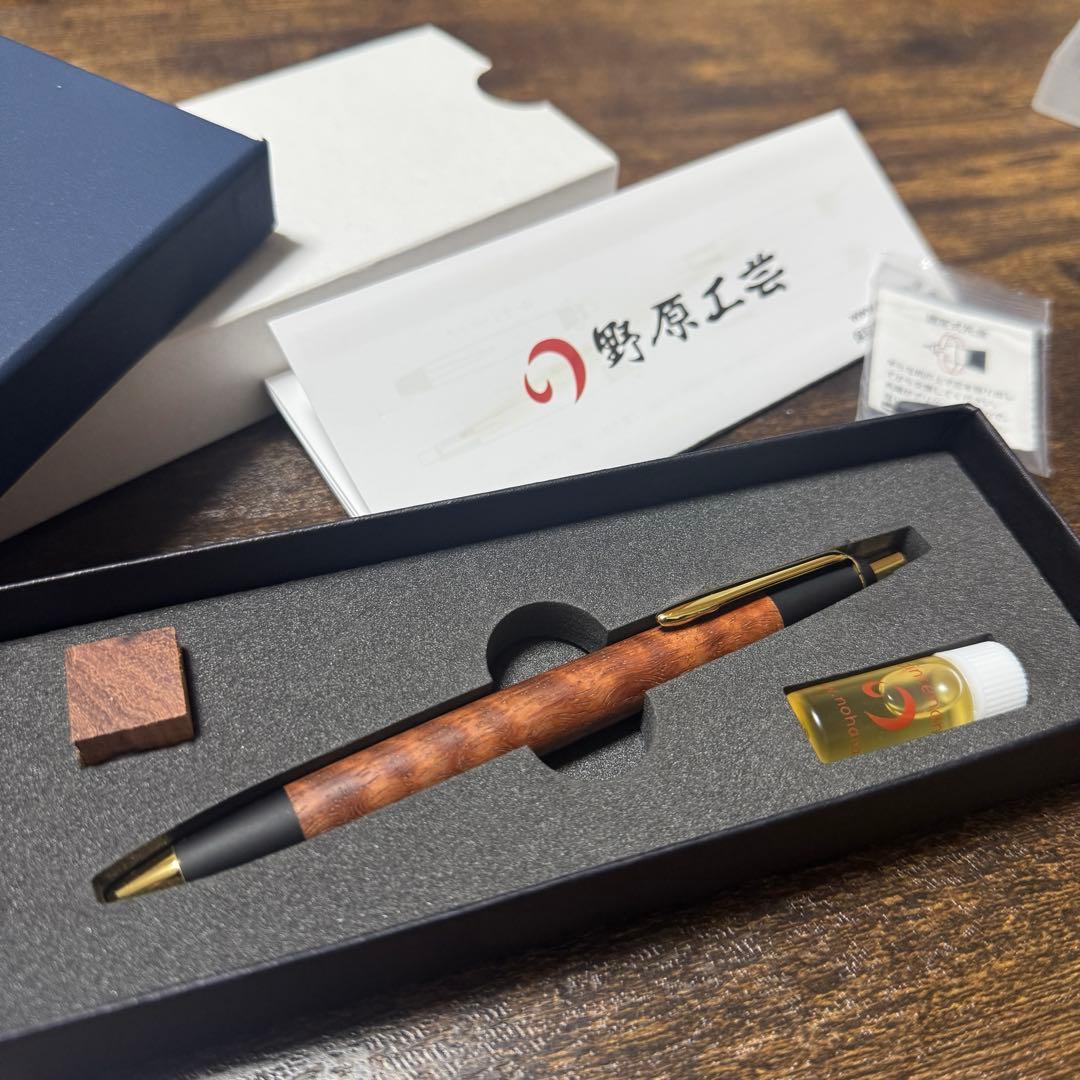野原工芸 本花梨虎杢 シャープペン