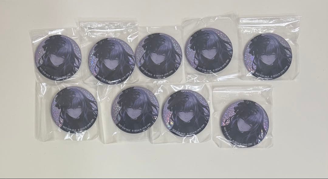 プロセカ 朝比奈まふゆ 缶バッジ 5B特典 9点