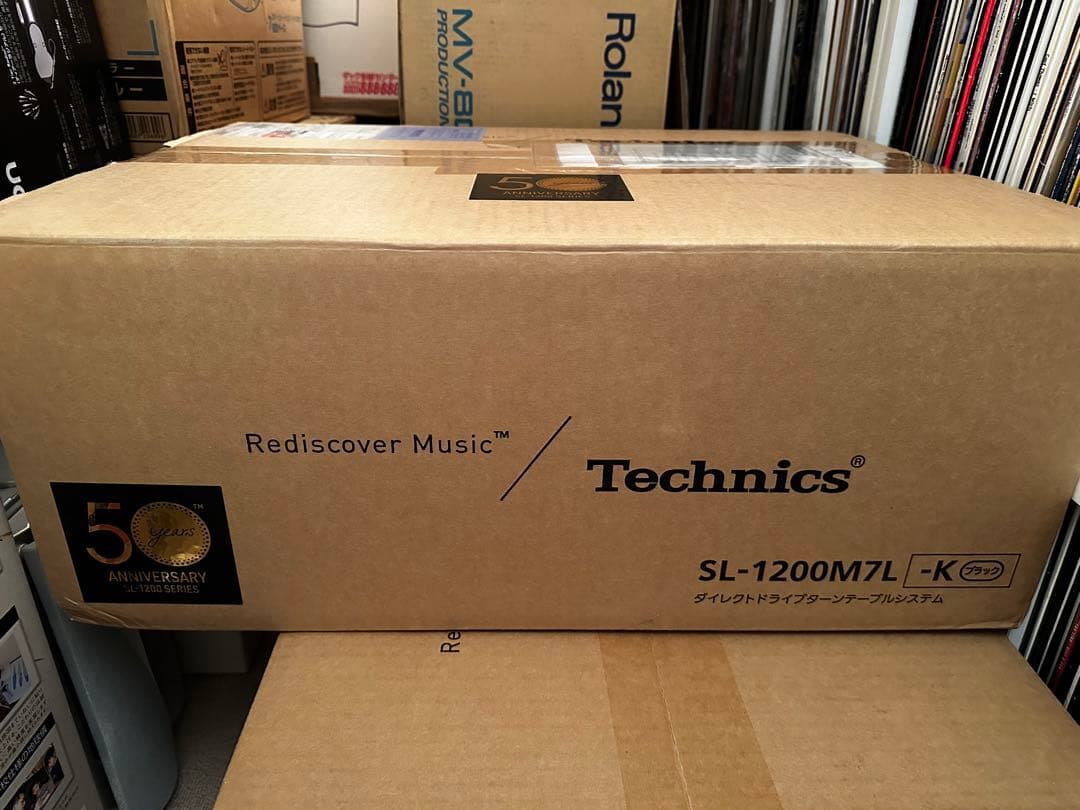年末特価 1台 Technics テクニクス SL-1200 M7L 50周年