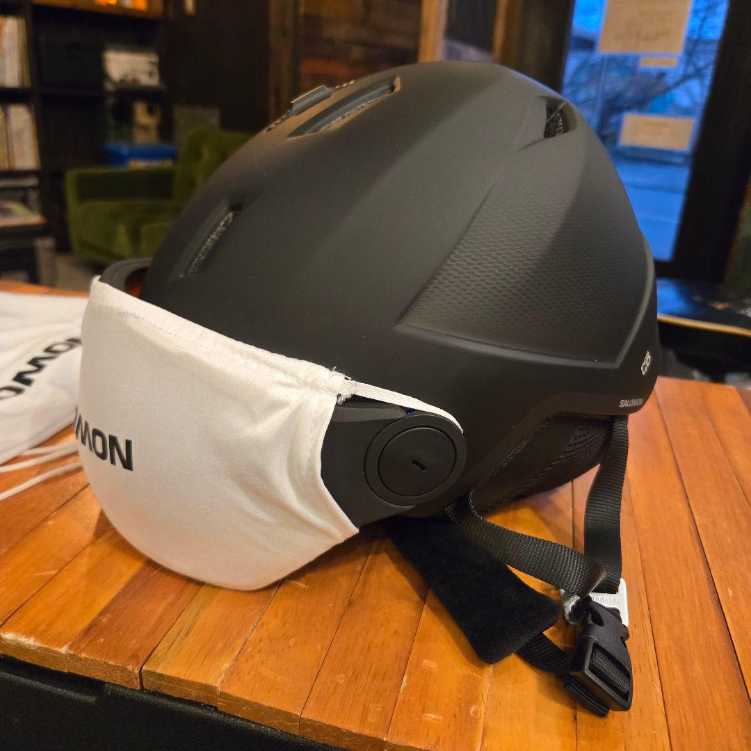 は*ち様 Salomon サロモン スキー スノーボード ヘルメット マットブラ