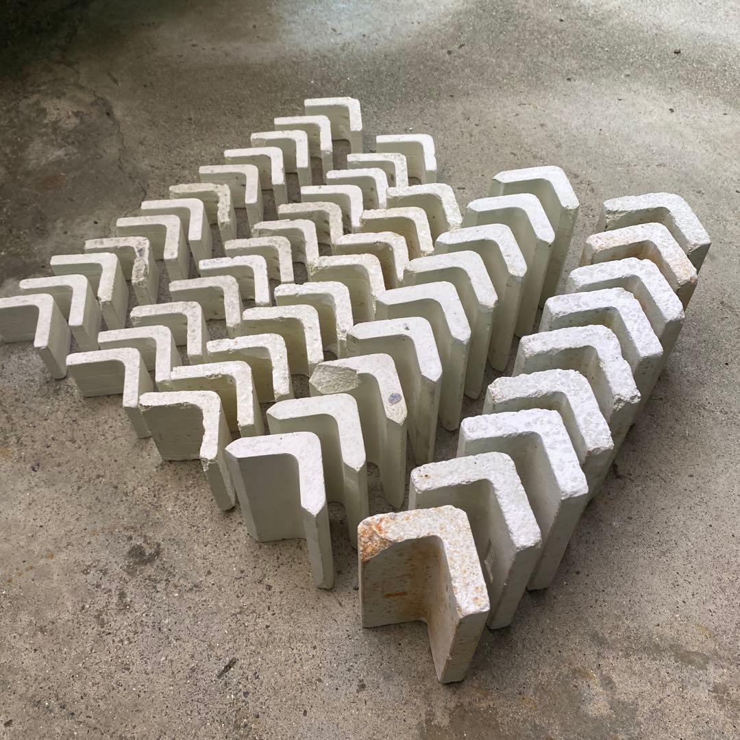 【中古】陶芸用具支柱ツク④h11.5•9.9•6.6各12個・h3.8•24個