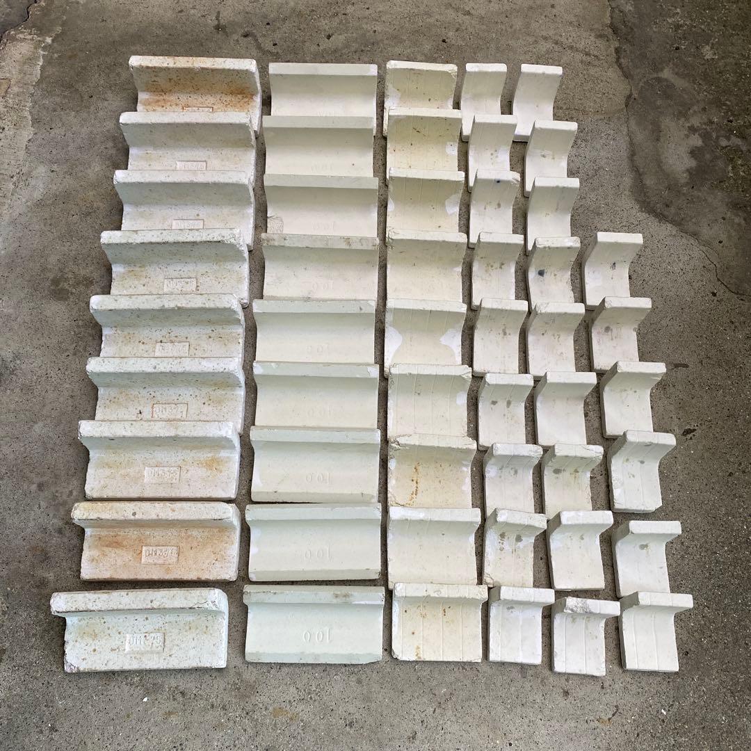 【中古】陶芸用具支柱ツク④h11.5•9.9•6.6各12個・h3.8•24個