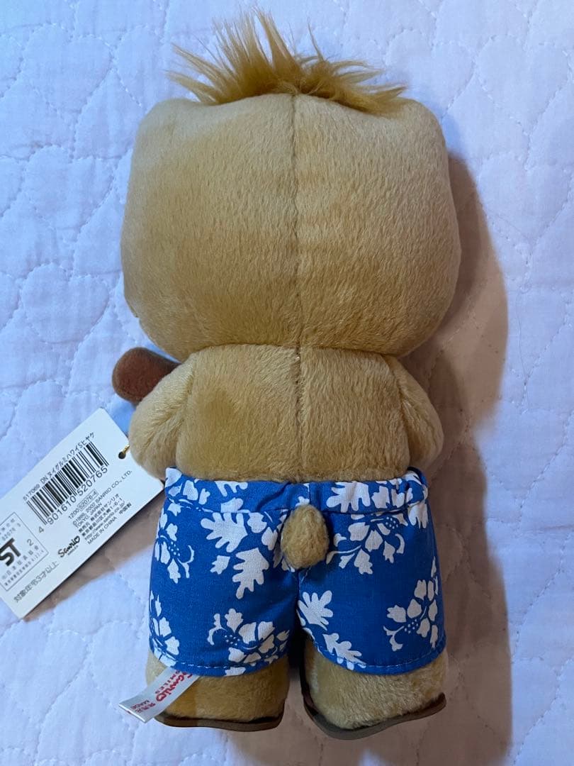 【激レア・新品未使用】日焼けダニエル ギター　ぬいぐるみ　ハイビスカス