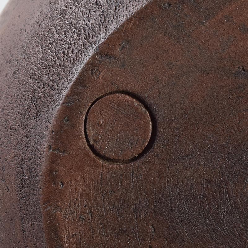 桂又三郎極め　江戸初期　古備前　人物刻　細口瓢徳利　V　R9490