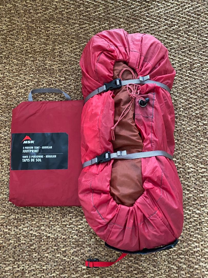 MSR HUBBA HUBBA ハバハバ　インナーテント　グランドシート付き