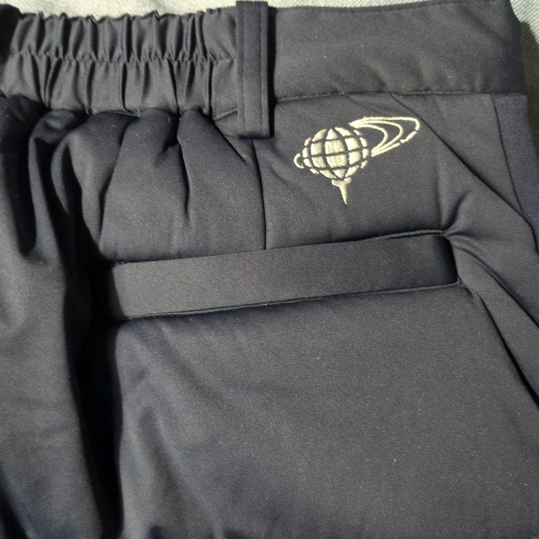 BEAMSGOLF　オレンジレーベル　 中わた入りゴルフパンツ　ネイビー