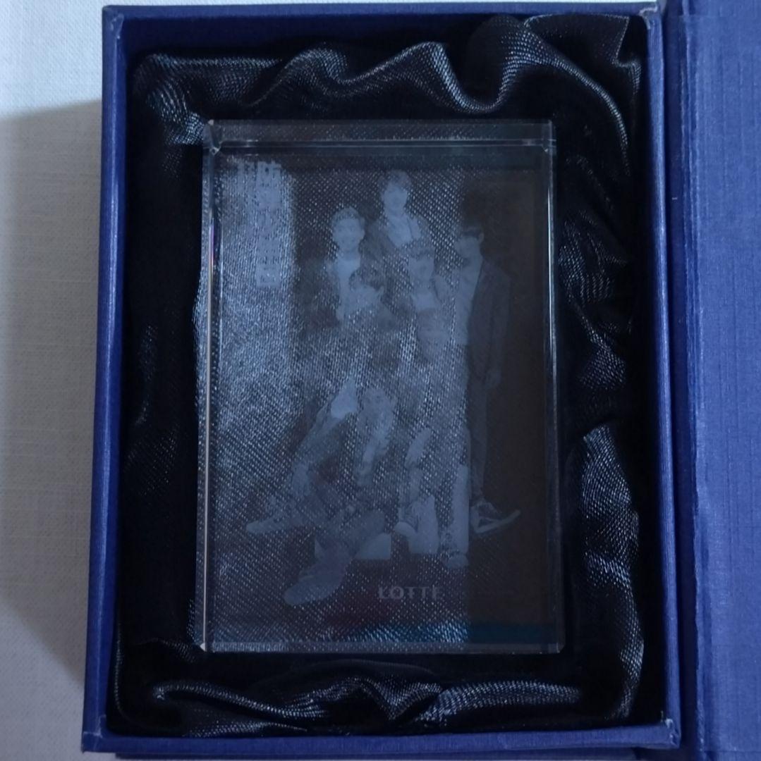 BTS ロッテホテルモデル就任記念 宿泊特典 3Dクリスタルスタンド セット