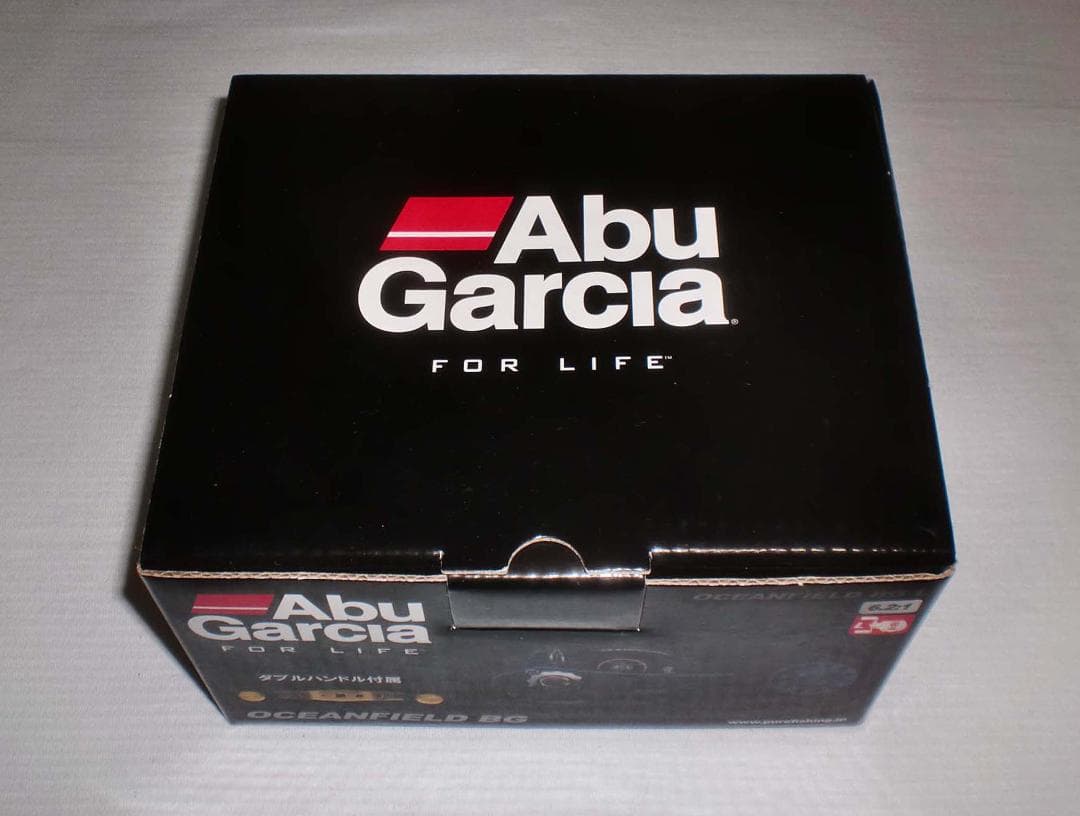 アブガルシア（Abu）オーシャンフィールドＢＧ≪左巻き≫スペアハンドル付き　新品