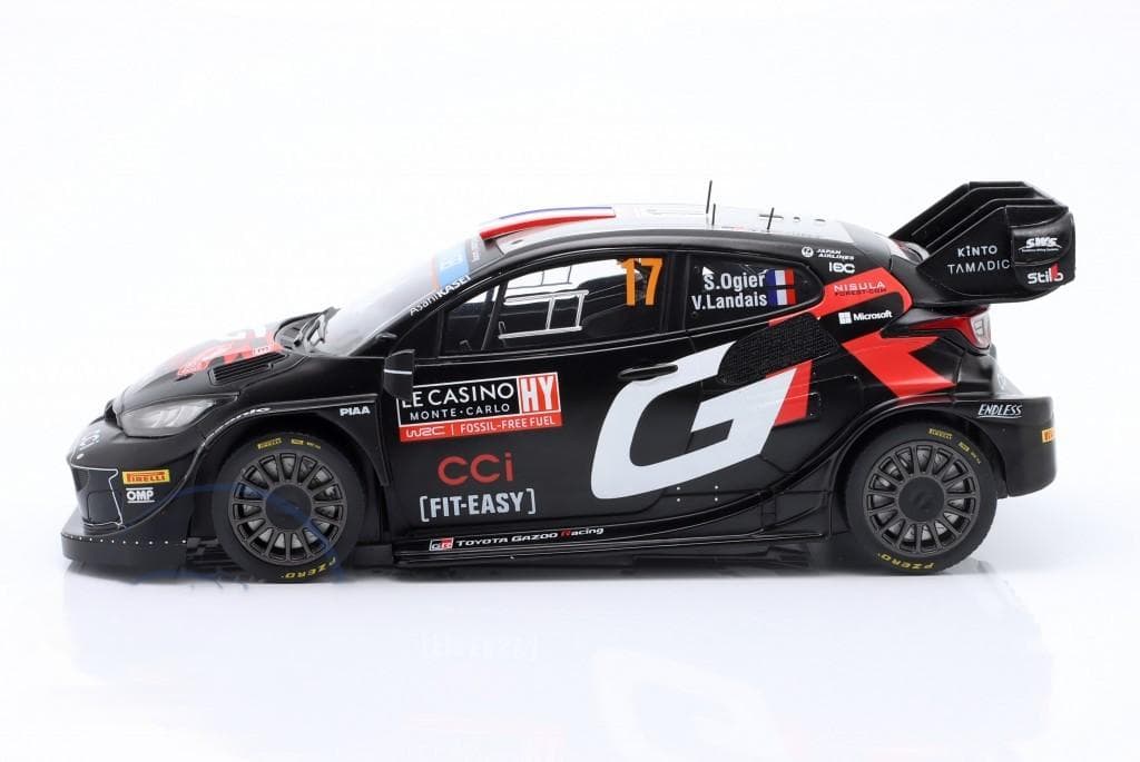 すすかす1/18 トヨタ GR ヤリス モンテカルロ 2024 S.オジェ