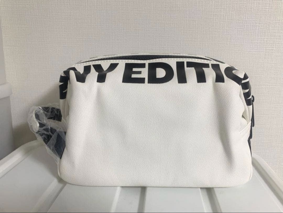 【新品未使用】ファスナーロゴ　ワンハンドルカートポーチ/セカンドバッグ