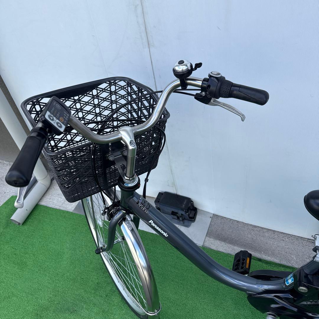 Panasonicパナソニック電動アシスト自転車26インチ 16Ah グレー美品