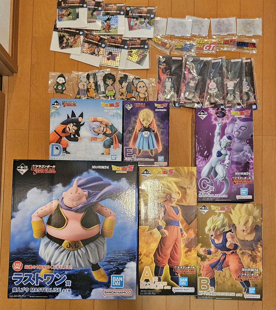 ドラゴンボール　一番くじ　A賞　B賞　C賞　D賞　E賞　下位賞　コンプセット
