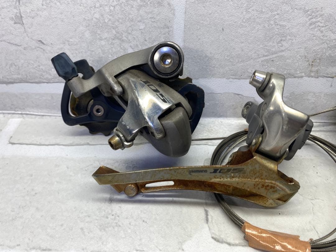 希少！　シマノ105 5700 シルバーセット