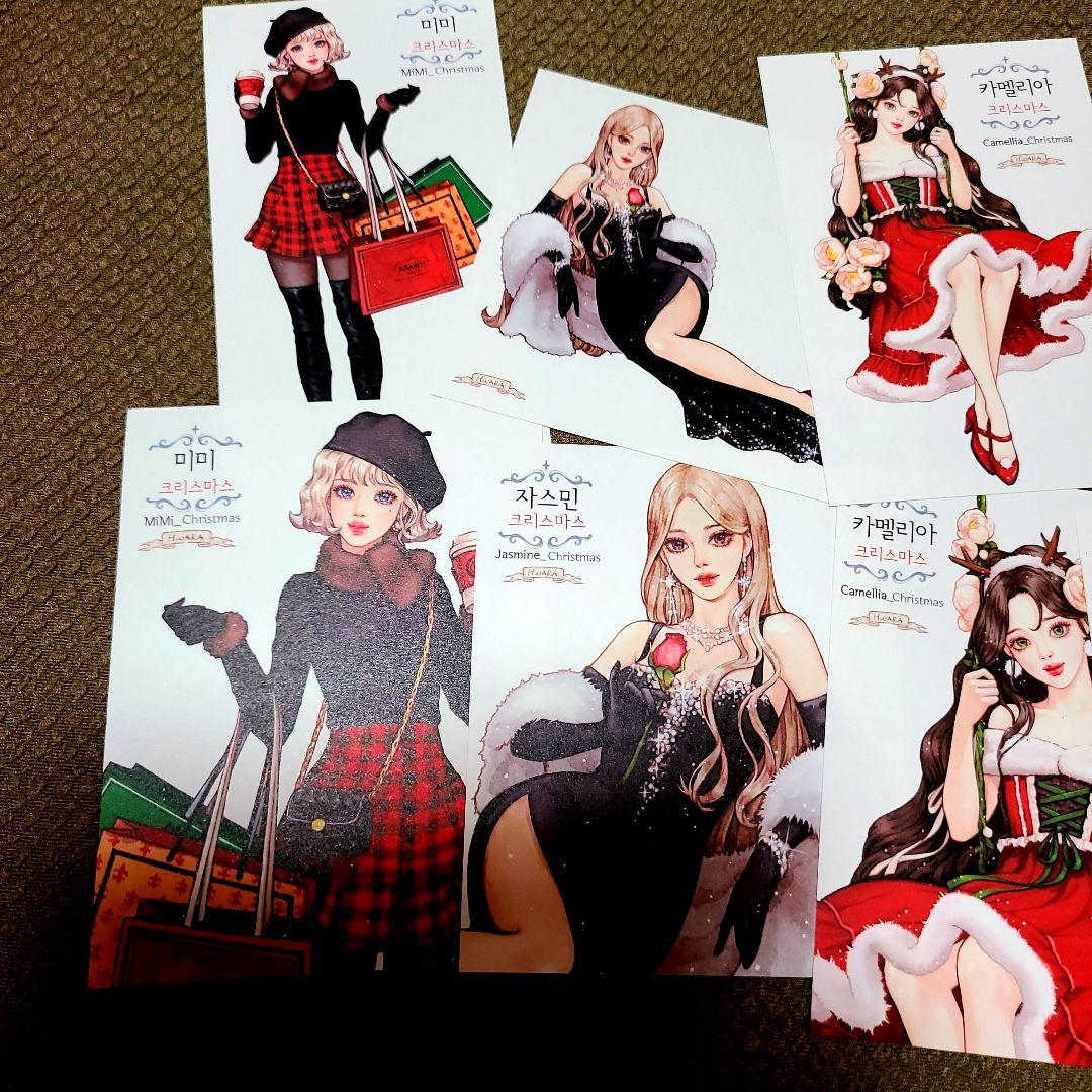 hwara様 ♡ Xmas girls 22´ 10枚 匿名発送
