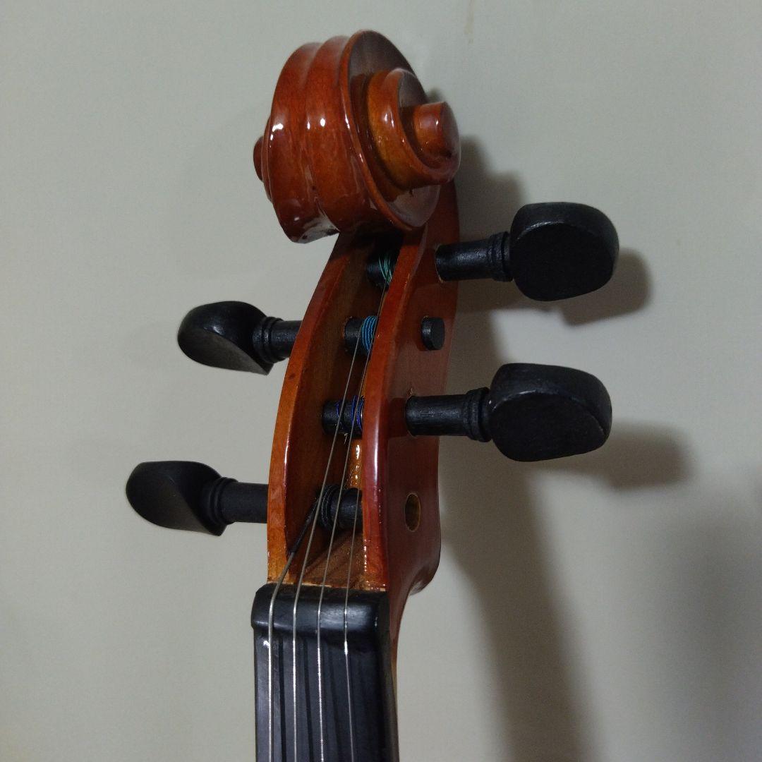 ♥美品♥大特価♥新品未使用のバイオリン4/4初心者用♥弓、ケ―ス、松脂つき