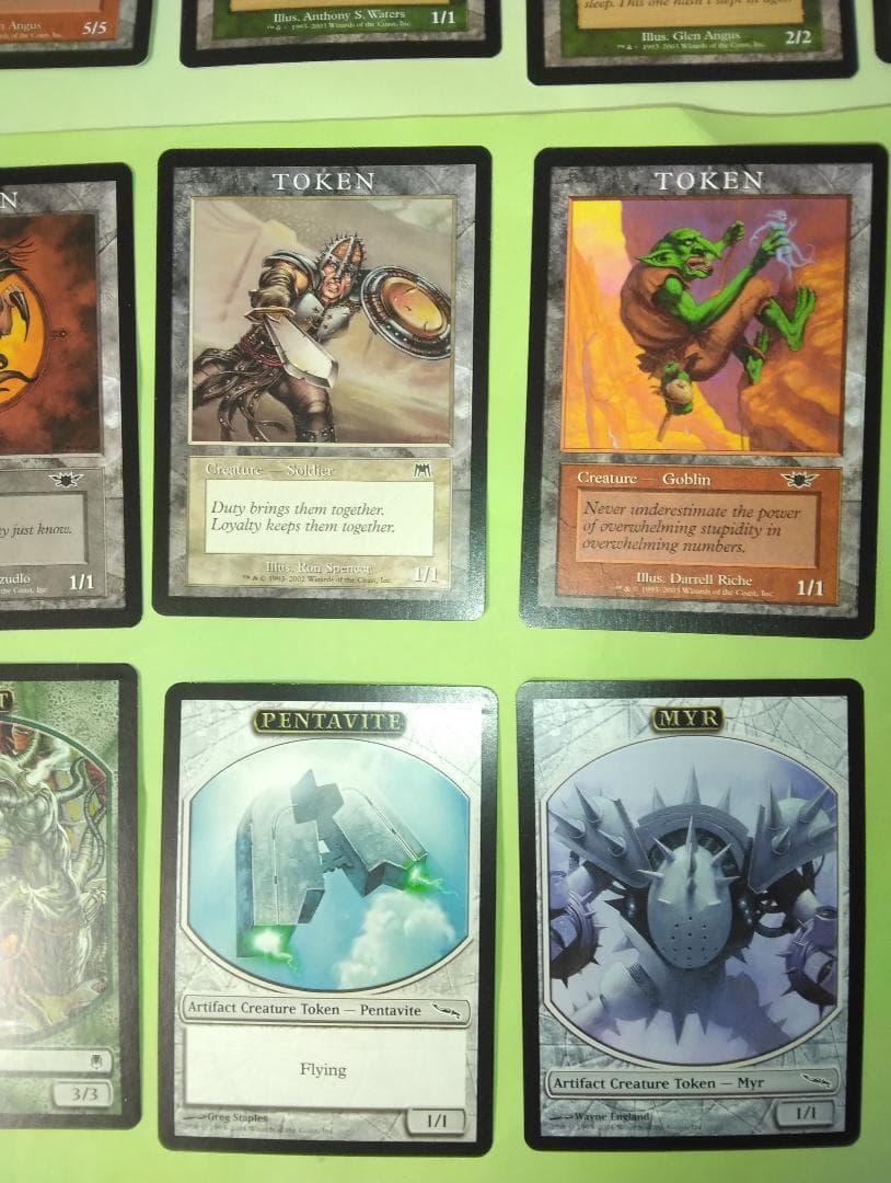 褒賞プログラム トークン 13枚セット MTG プロモ