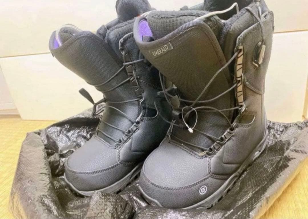 【美品】バートン スノーボードブーツ レディース 、ジュニア 22cm