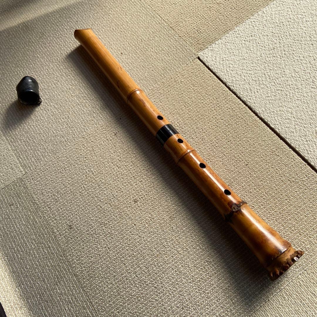 251尺八　一尺九寸管　晏弘銘ニ印