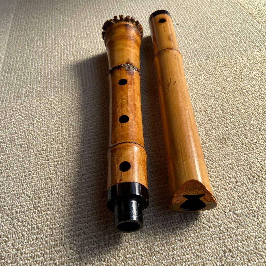 251尺八　一尺九寸管　晏弘銘ニ印