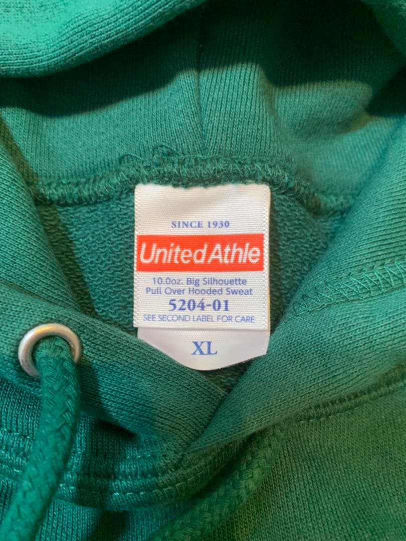 ASPARAGUS パーカー（フーディ） XL 緑色