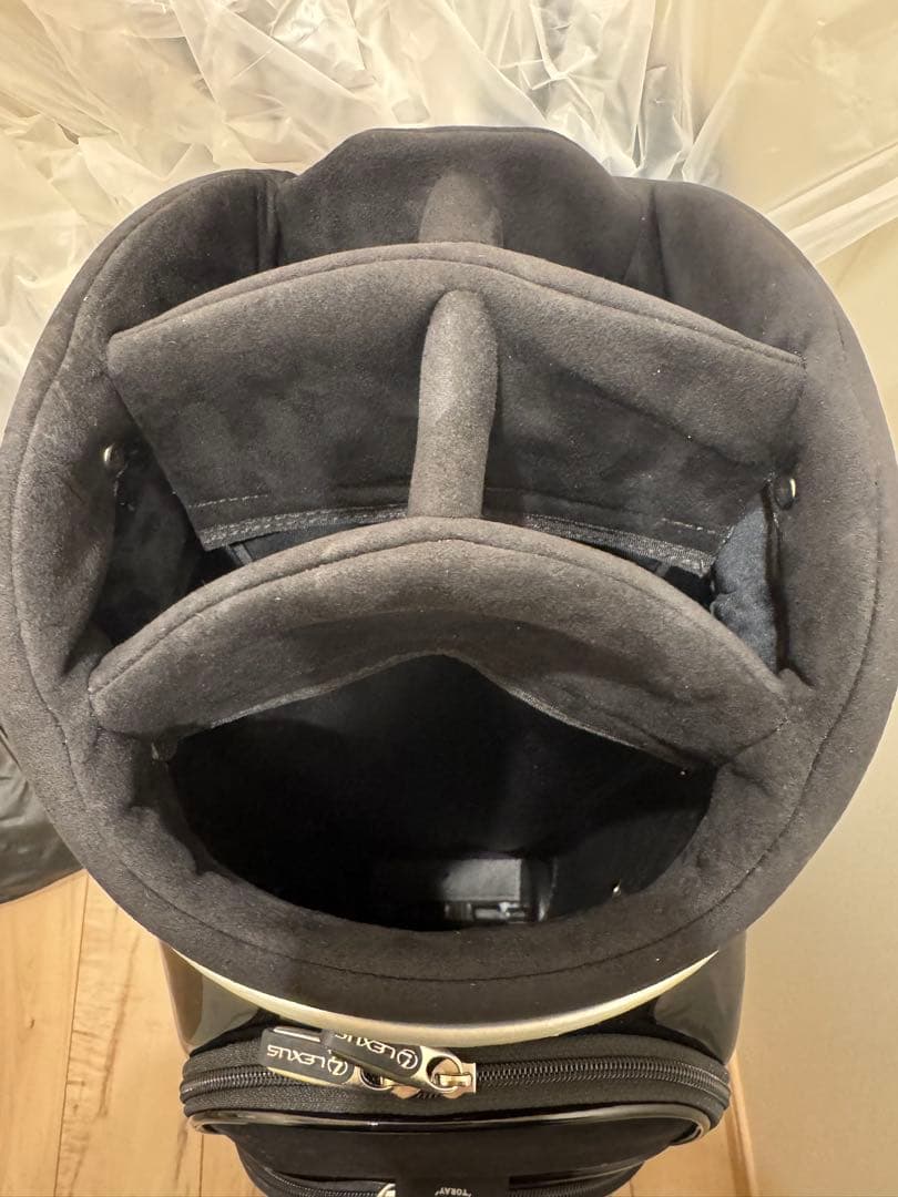 未使用シーリグ付き非売品！ご成約者用レクサス　ゴルフキャディバック最上位モデル。