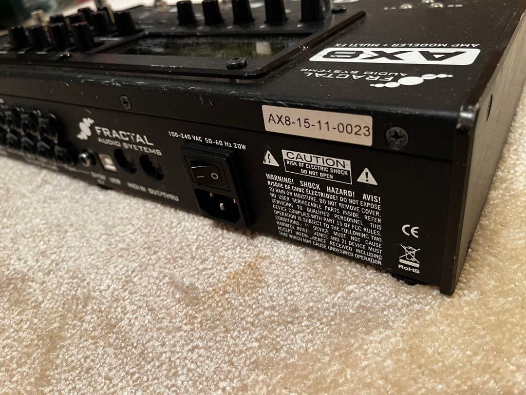 Fractal Audio AX8 ＋ EV-1 エクスプレッションペダルセット