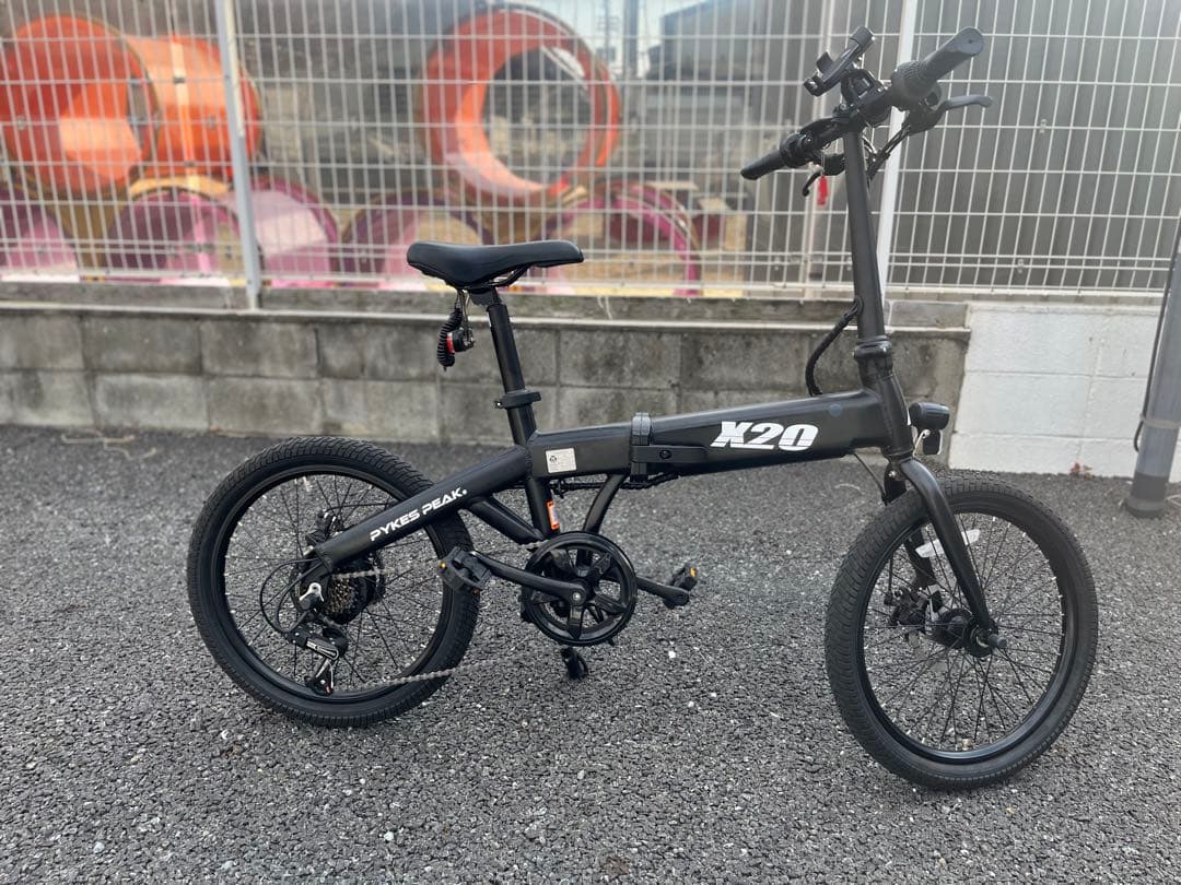 X20 電動アシスト自転車 ブラック