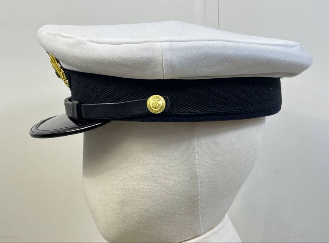 旧日本海軍士官用軍帽 日本軍海軍連合艦隊戦艦空母護衛艦巡洋艦潜水艦一種二種軍装