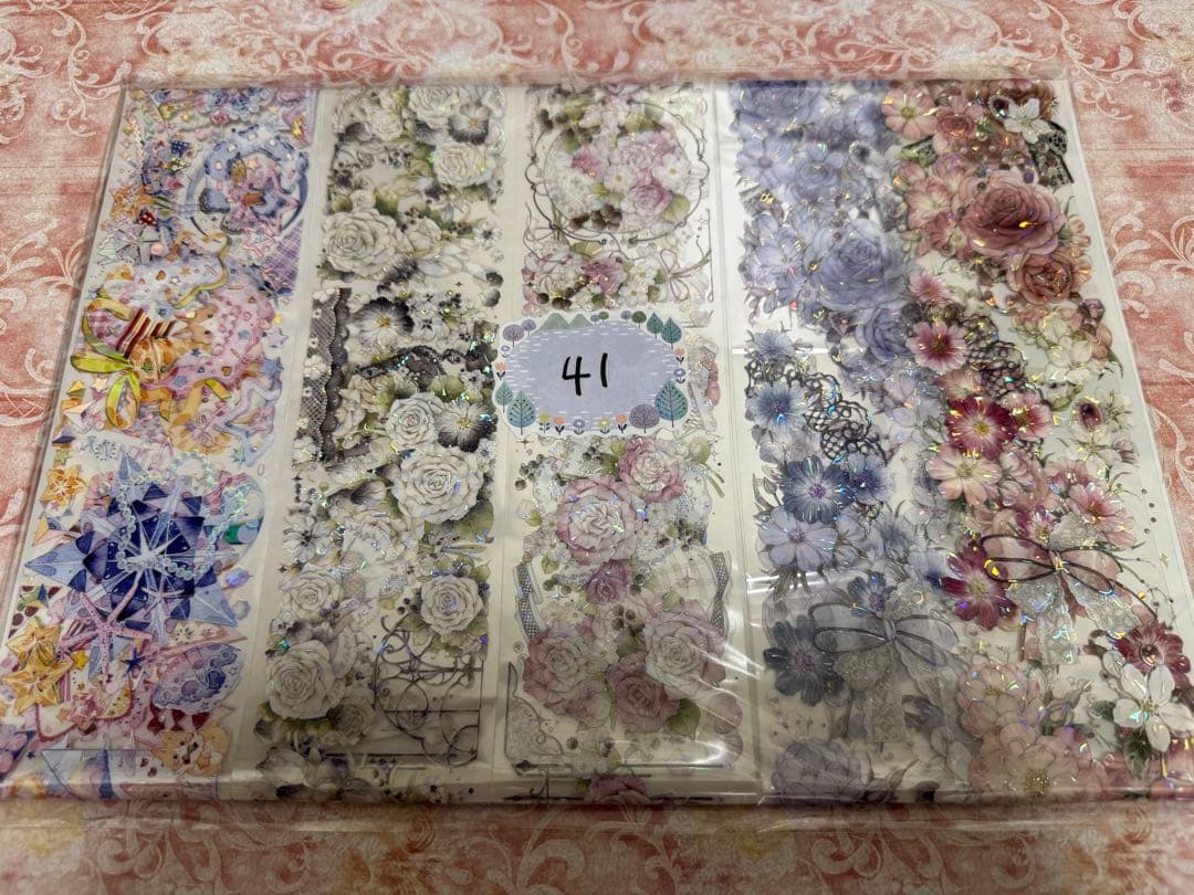 海外 PETテープ マスキングテープ 切り売りセット41