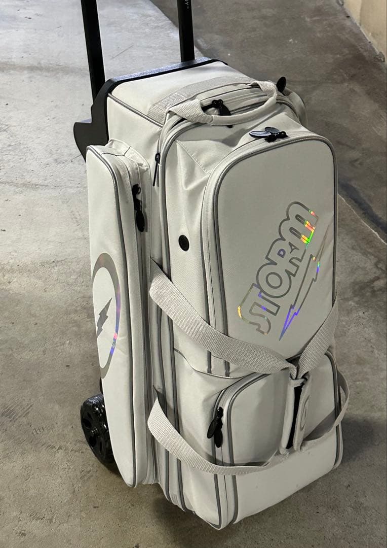 【2026年モデル】STORM ボウリング 3ボールバッグ クールグレー