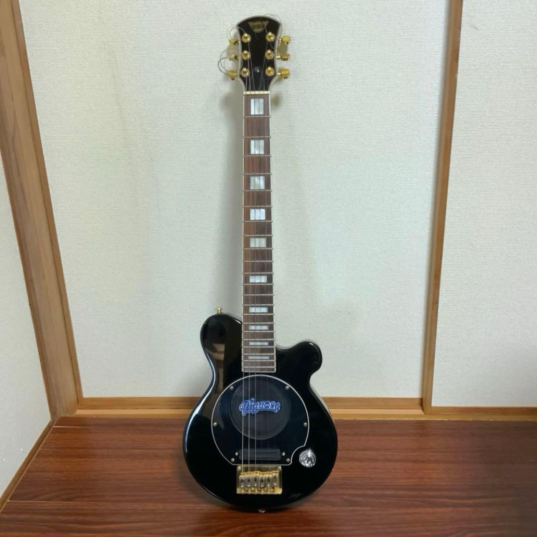 ピグノーズ［アンプ内蔵ギター］ PGG-259 BK ゴールドパーツ仕様
