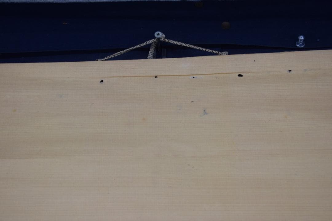 【真作】春木南溟/山水田家図/掛軸☆宝船☆Z-594