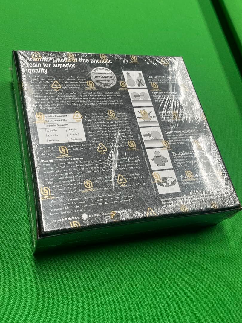 【新品未開封】ボール アラミストーナメント TV BLACK デュラミス(箱)