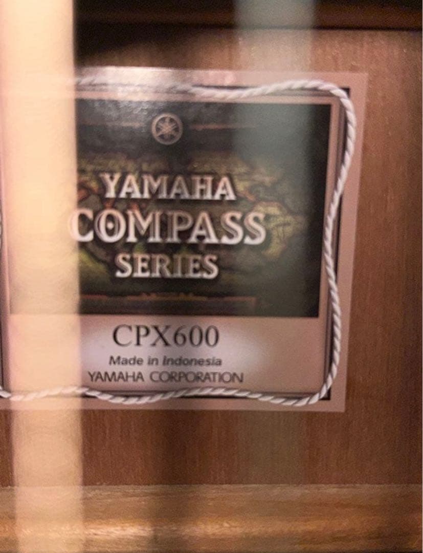ア*ナ様 匿名配送 YAMAHA CPX600 アコーステイックギター ソフトケ