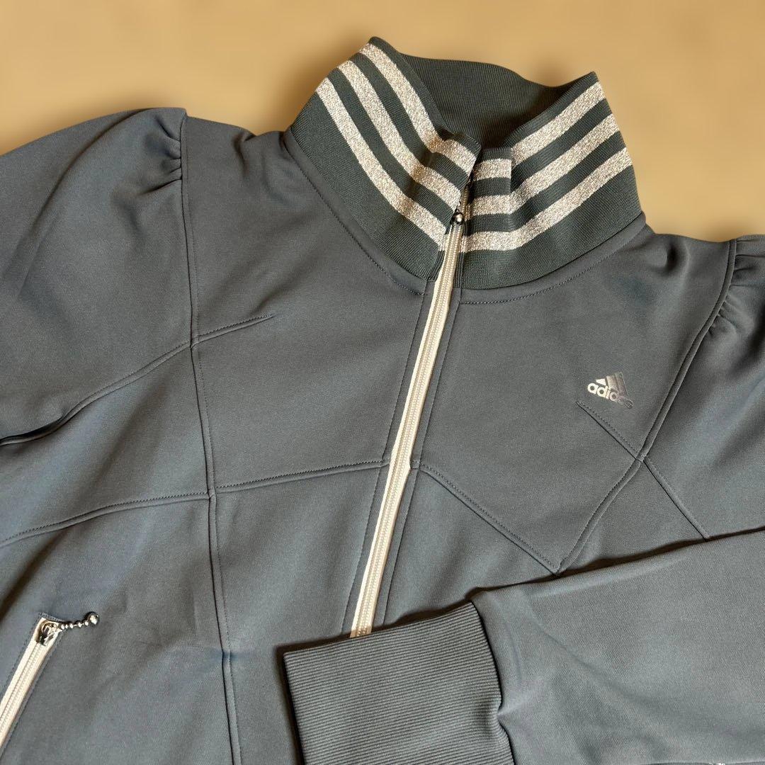 adidas ジャージ上下セット グレー