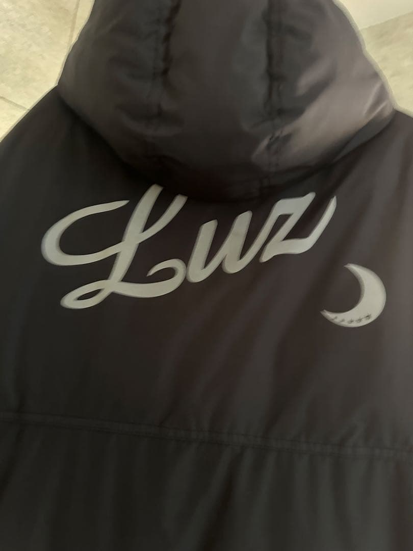 LUZeSOMBRA ブラック 高級ベンチコートLサイズ定価10万前後【送料込】