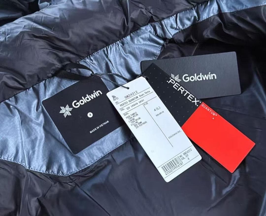 Goldwin 最新モデル 極寒対応 防寒性強化 フード付き ダウンジャケット