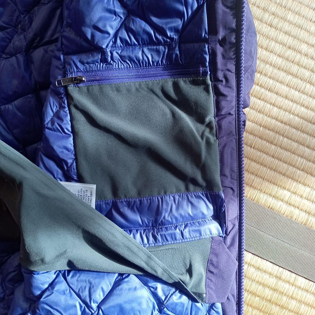 [超美品]パタゴニア フード付きダウンジャケット 紫