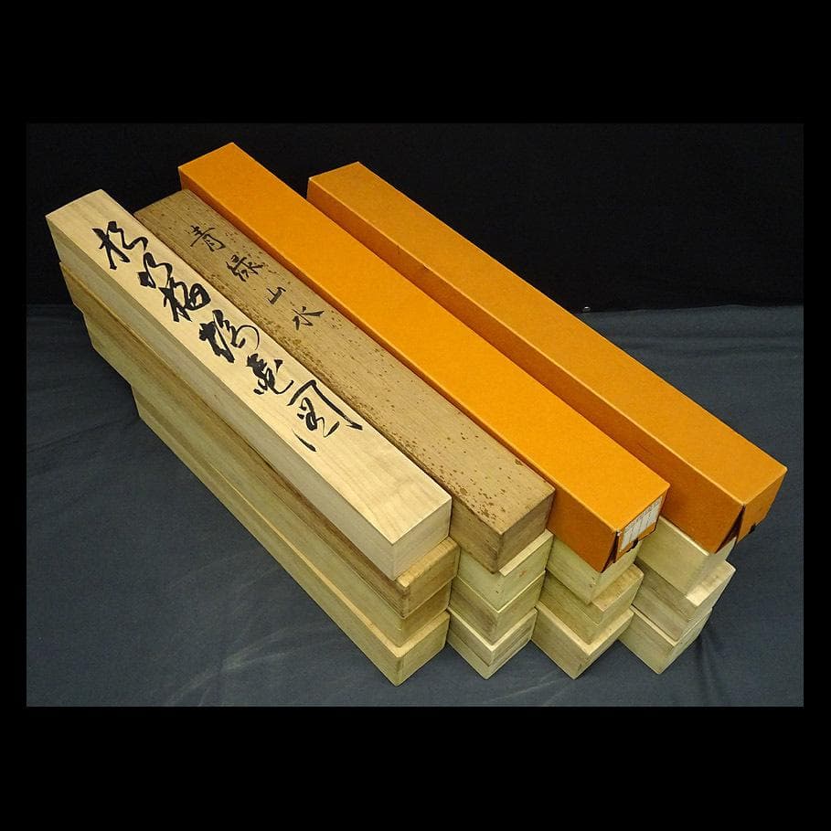 掛軸16本セット 共箱付 大量まとめて 書画肉筆多数 まとめ売り a010710