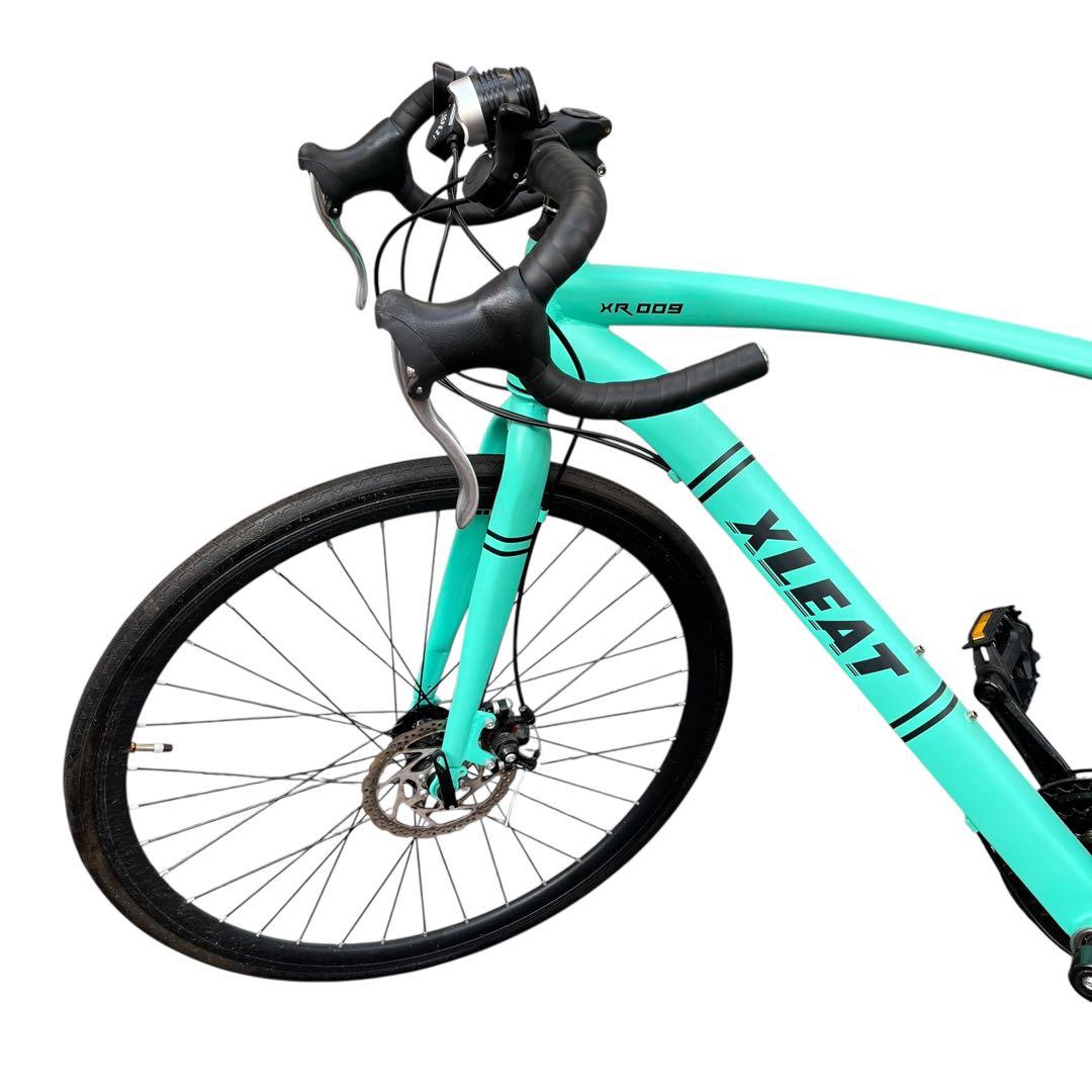 SHIMANO XLEAT 700C クロスバイク 21段変速 ディスクブレーキ