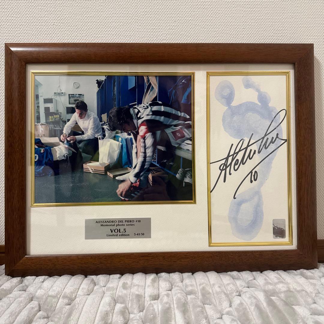 【最終値下げ】額縁入り デルピエロ サイン