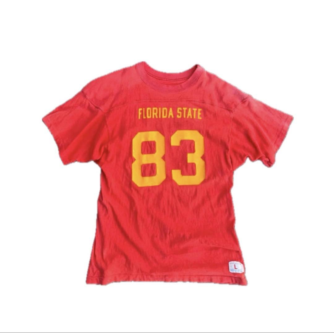 70s champion ナンバリングTフットボールT ヴィンテージ USA製