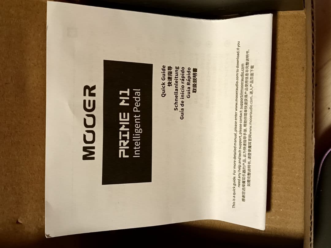 MOOER PRIME M1 マルチエフェクター