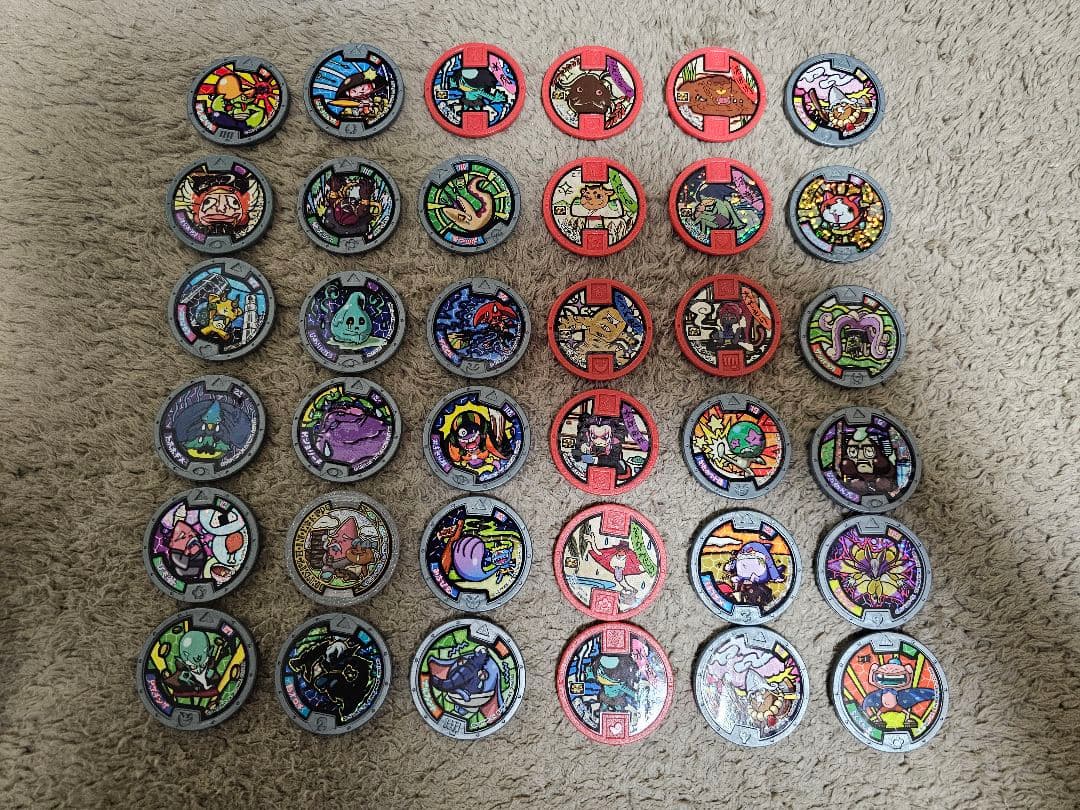 妖怪ウォッチ　妖怪パット　メダル多数