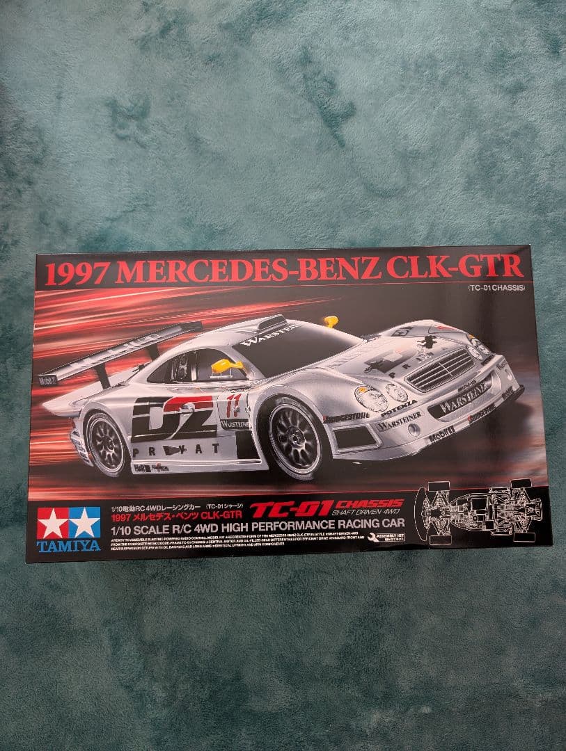ホビーラジコン 1997 MERCEDES-BENZ CLK-GTR 1/10