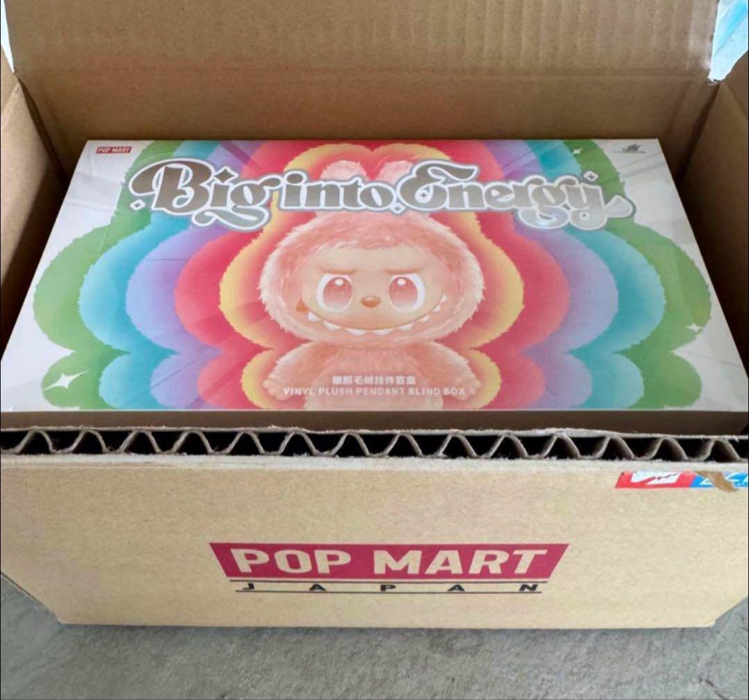 【2点セット】正規品 ラブブ LABUBU Big into Energy