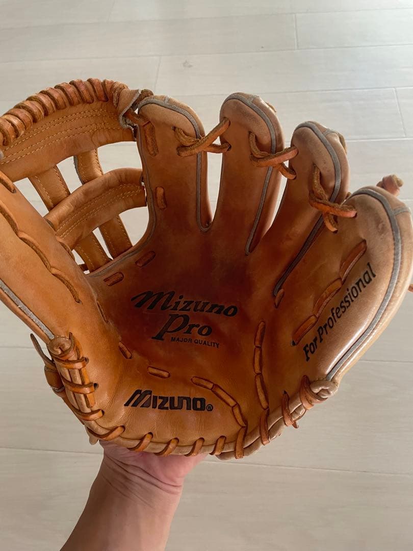 【値下げ中】【実使用】【希少】ビッグエム　ブルーウェーブ藤本選手　内野用