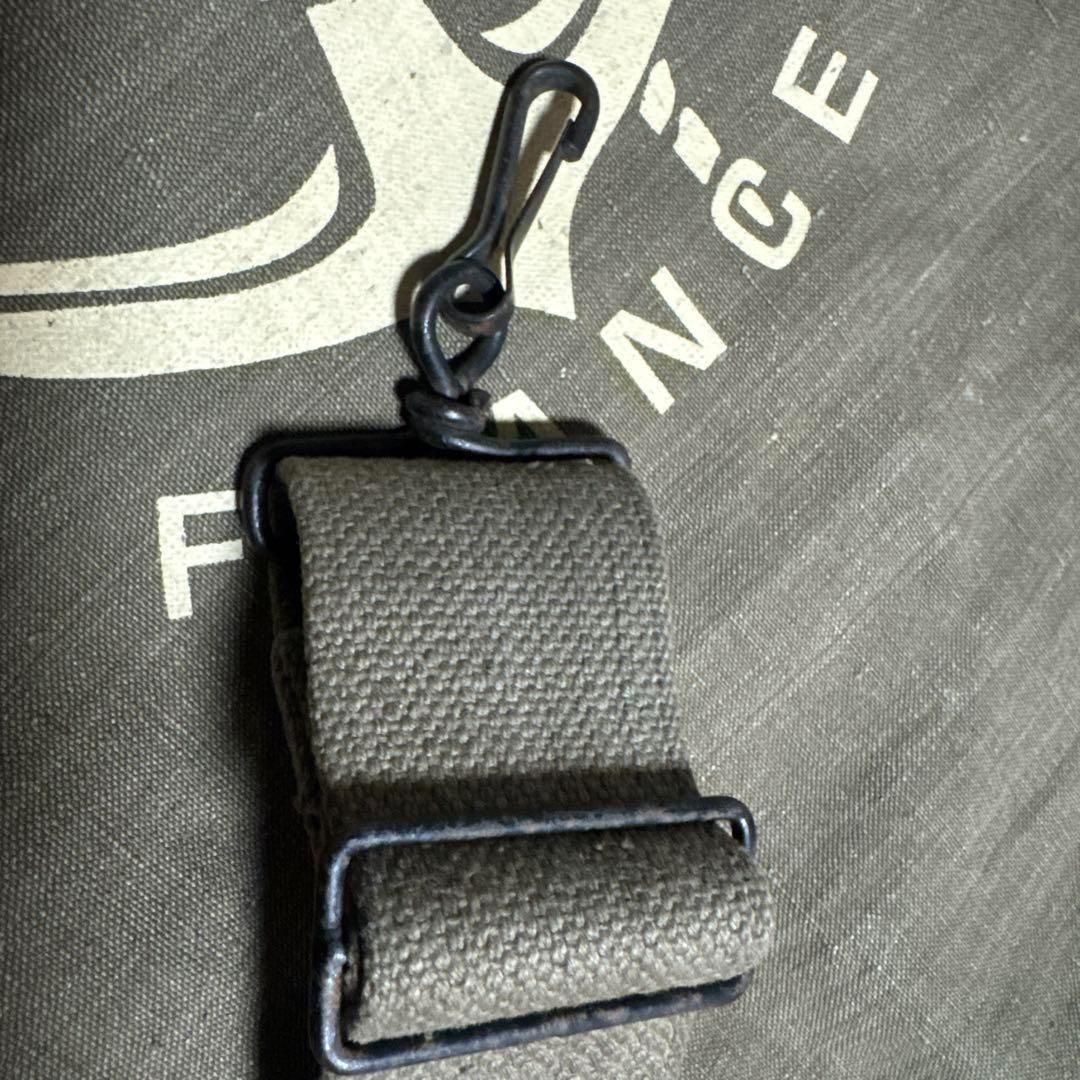 フランス軍 実物 ダッフルバッグ リネン